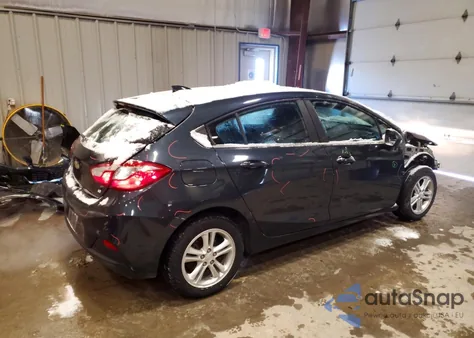 2018 Chevrolet Cruze Lt z USA, uszkodzony, nr VIN 3G1BE6SM3JS539146